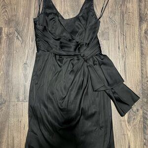 Maggy London Black Midi Dress